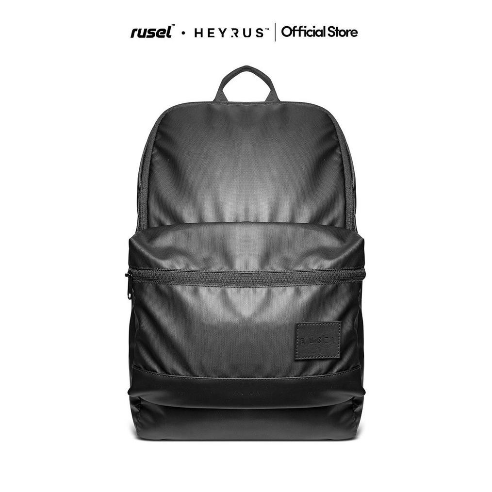RUSEL CO - Backpack Gara Tas Kuliah Pria Ransel Waterproof Tas Laptop Pria Simpel