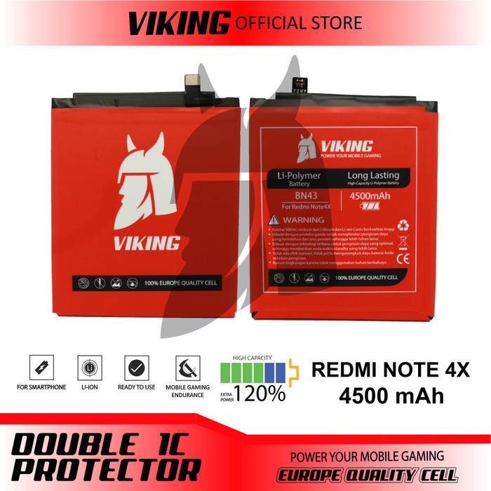 Baterai Note 4 - 4X Snapdragon Bn43 Double Power
