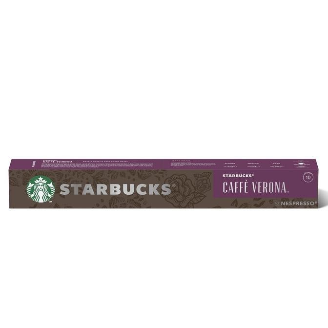 

Starbucks Caffe Verona Coffee Capsules, Nespresso Compatible GBM