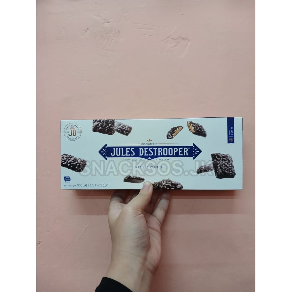 

Jules Destrooper Belgian Butter Crisp Rice Crunch / Virtuoso / Pockets