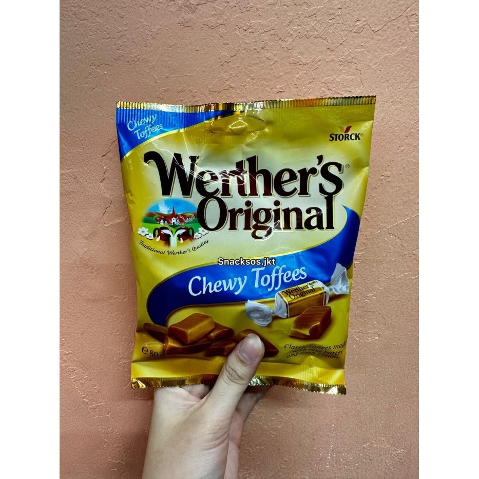 

Storck Werther'S Caramel Original Cream Candies Creamy Filling Chewy