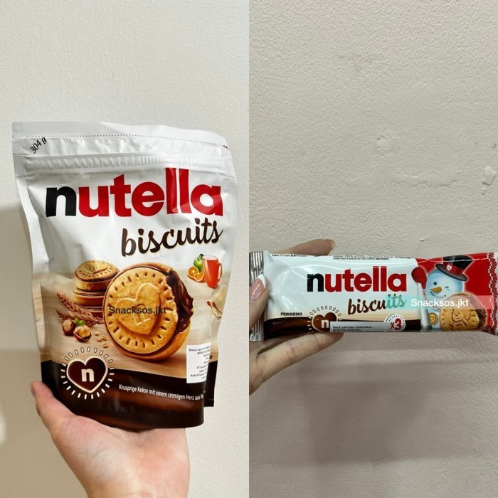 

Nutella Biscuits - Ferrero Nutella Biskuit Chocolate Cokelat 304Gr