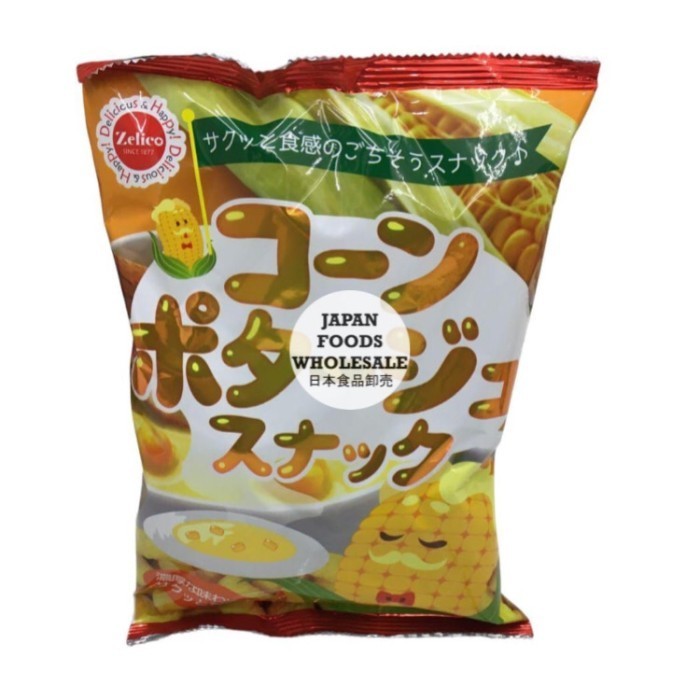 

Zelico Corn Potage Snack / Cemilan Impor / Snack