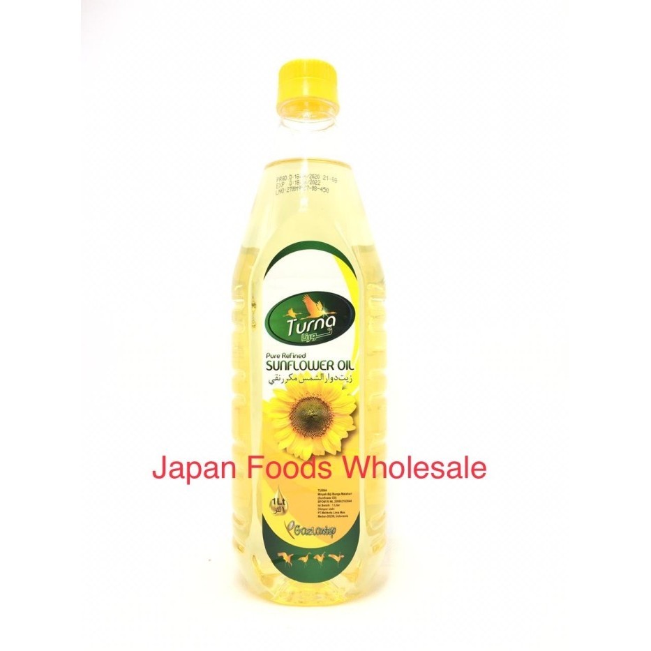 

Turna Sunflower Oil 1 L / Minyak Biji Bunga Matahari