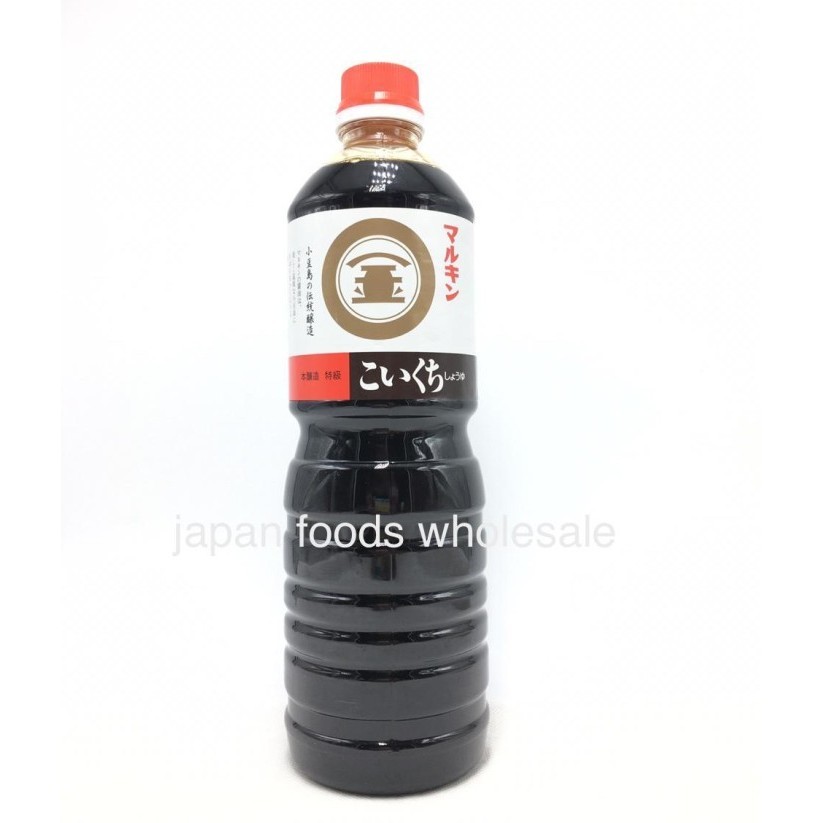 

Marukin Koikuchi Shoyu Dark Colored Soy Sauce 1 L / Kecap Asin