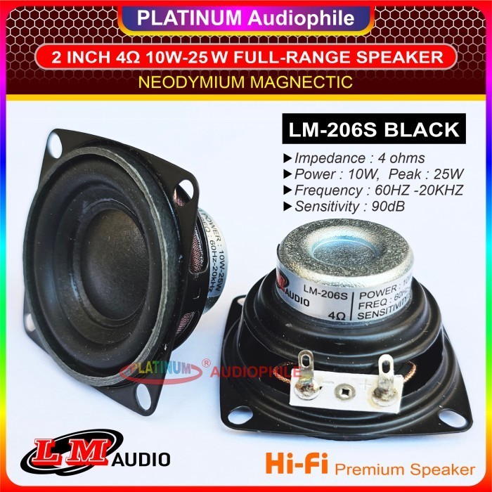 Speaker 2 inch Fullrange Full range 2" 4 ohm 10W 25W Hifi Best Quality