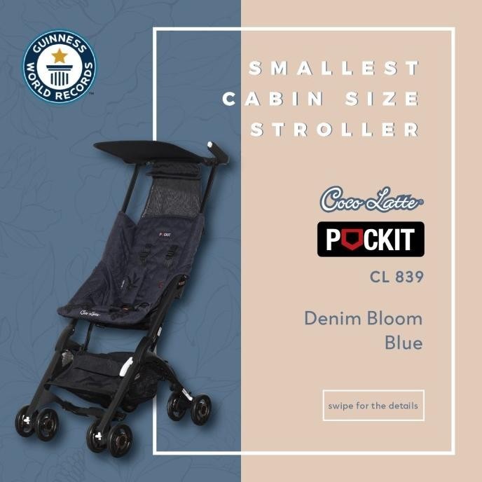 COCOLATTE CL 839 POCKIT DENIM BLOOM