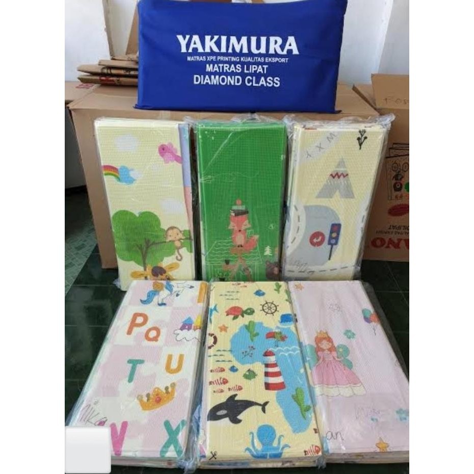 Karpet Lipat Playmate Karpet Bayi Matras Tikar Lipat 200X180X6Mm