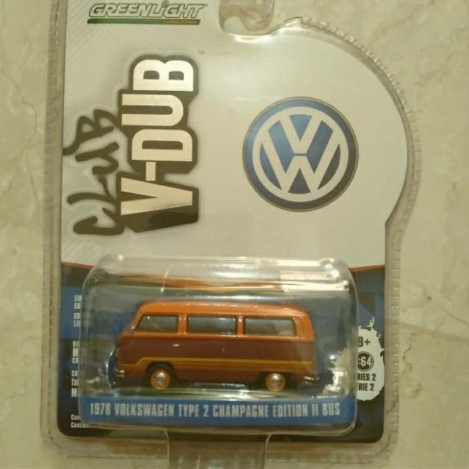 greenlight 1978 volkswagen type 2 champagne edition