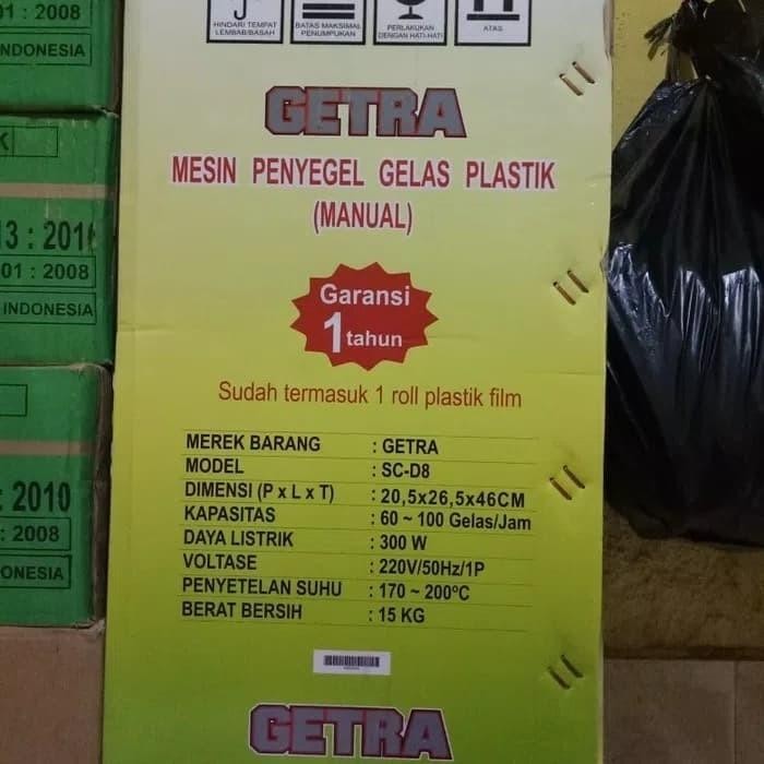 MESIN PRES TUTUP GELAS /CUP SEALER GETRA(TANPA ROLL PLASTIK)