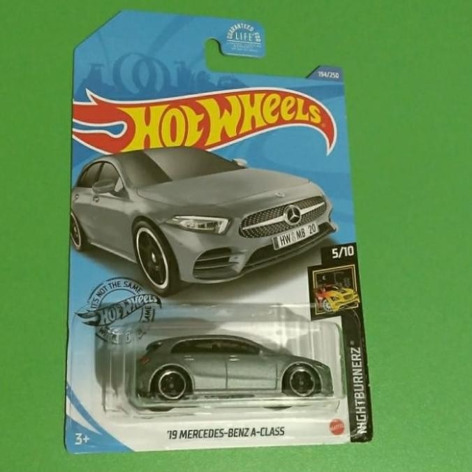 hot wheels mercedes benz a class silver
