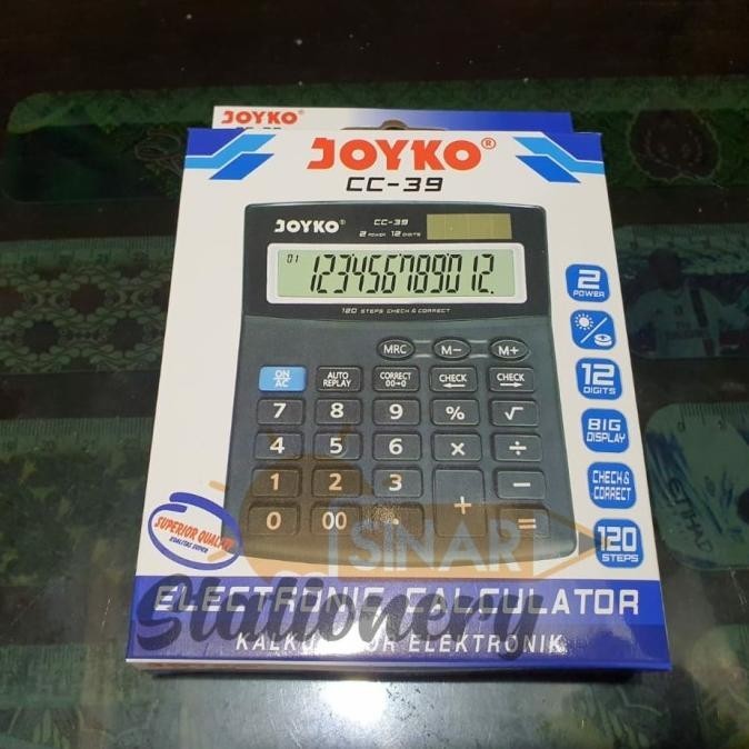 

Terbaik! Kalkulator cc 39 joyko !!