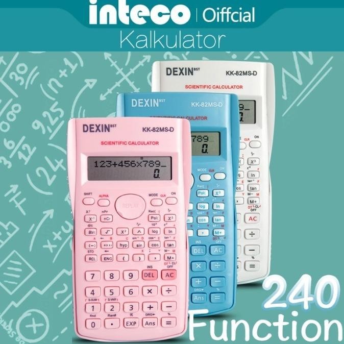 

Flash Sale - Kalkulator Scientific kalkulator ilmiah Sin Cos Tan 120 Fungsi - Hijau