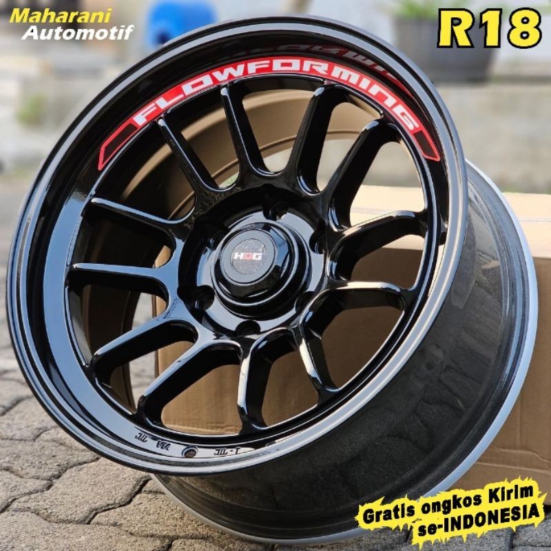 Velg mobil r18 VENOM 5 FLOWFORMING Baut 6 velg mobil racing ring 18 Pajero Sport,Fortuner,Hilux Doub