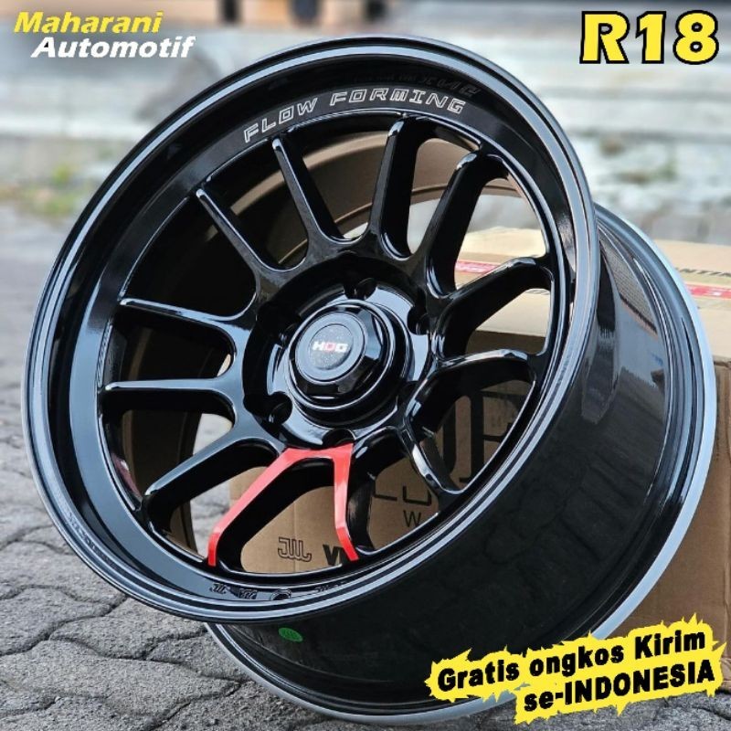 Velg mobil r18 VENOM 5 FLOWFORMING Baut 6 velg mobil racing ring 18 Pajero Sport,Fortuner,Hilux Doub