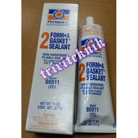 PERMATEX FORM A GASKET NO. 2 SEALANT,2C,80011,