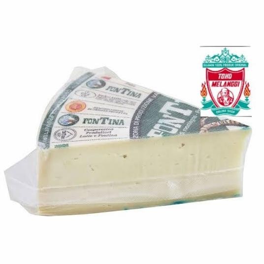 

Fontina Italian Cheese | Keju Pontina Import Italia Italy 100 gr