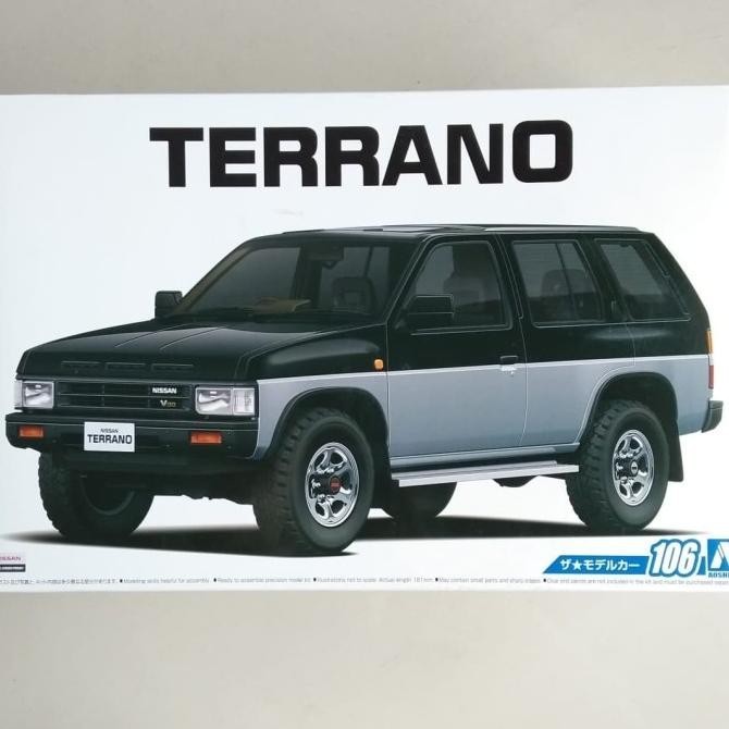Aoshima 1/24 Terrano D21 V6-3000 R3M '91