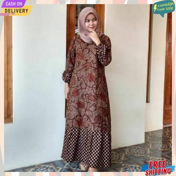 Gaamis Pesta Kondangan Gamiis Branded Dres Maxy Hamis Gaya Baru Famis Simpel Games Cwek Remaja Gamus