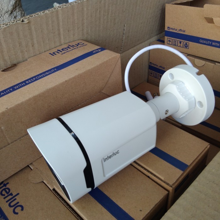 Baru CAMERA CCTV 5MP COLORVU INTERLUC HD50CV2Y/CCTV OUTDOR 5MP COLORVU
