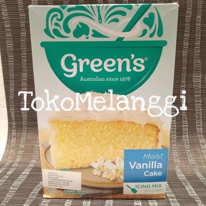 

Green's Greens Moist Vanilla Cake 470 gr