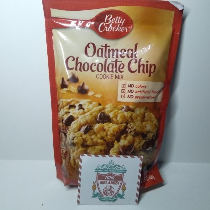 

Betty Crocker Oatmeal Chocolate Chip Cookie Mix 496 gr