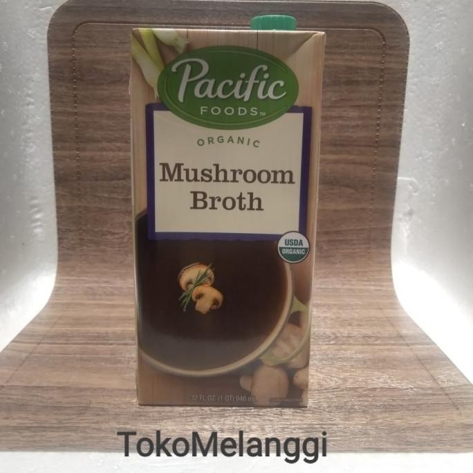 

PACIFIC FOODS ORGANIC MUSHROOM BROTH 946ML