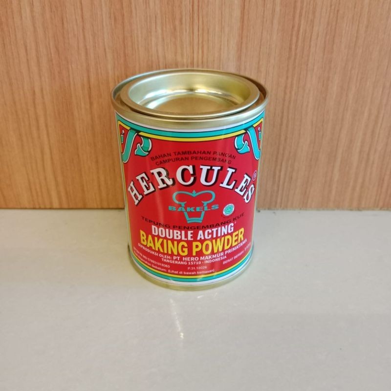 

HERCULES BAKING POWDER DOUBLE ACTING BAKELS 110Gr