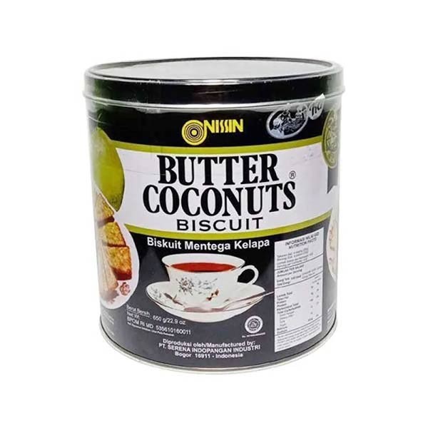 Promo Harga Nissin Biscuits Butter Coconut 650 gr - Shopee