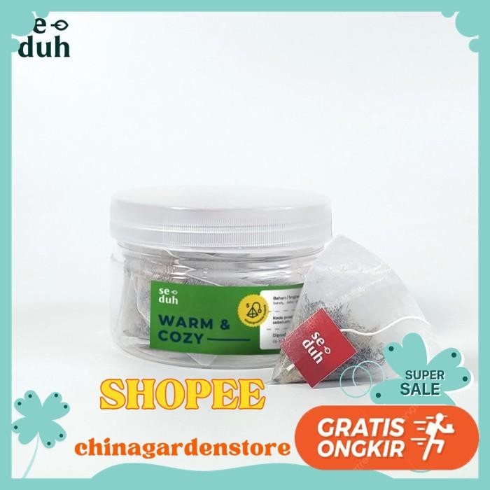 

(GROSIR) SEDUH TEA BLEND - PREMIUM TEA BAG IN JAR (5 TEA BAG) SERIES C KUALITAS TERBAIK