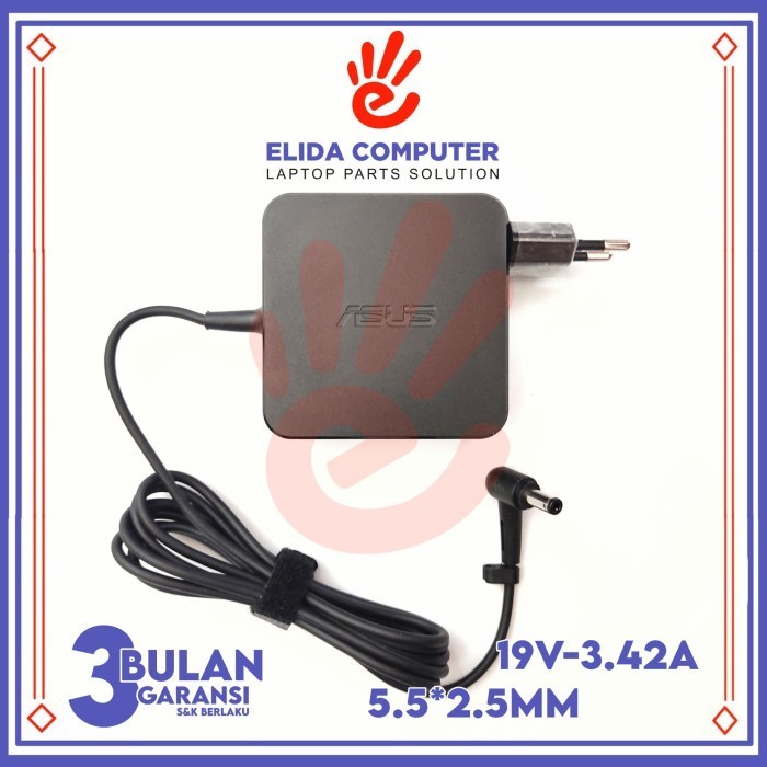 Terlaris Adaptor Charger Asus Adp-65Dw A Adp-65Dw C Adp-65Dw Z 19V 3.42A Promo Terbaru