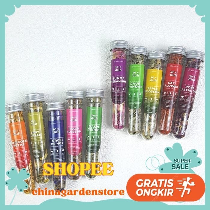 

SEDUH | TISANE - LOOSE TEA IN TUBE - SERIES B KUALITAS PRODUK TERBAIK