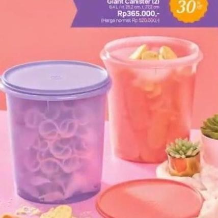 Promo Giant Canister Tupperware