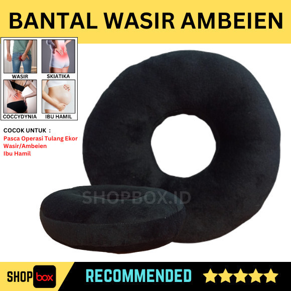 Bantal Duduk Donat Kesehatan Wasir Bantal Duduk Motor Ibu Hal