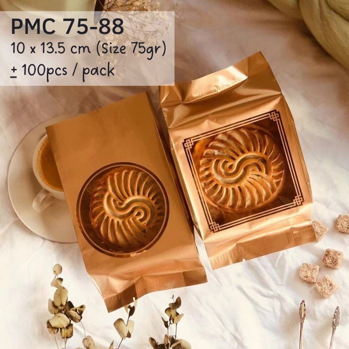 

*#*#*#] Plastik Mooncake 75gr PMC 75-88 Kue Kering Pia Bulan Cookies Nastar