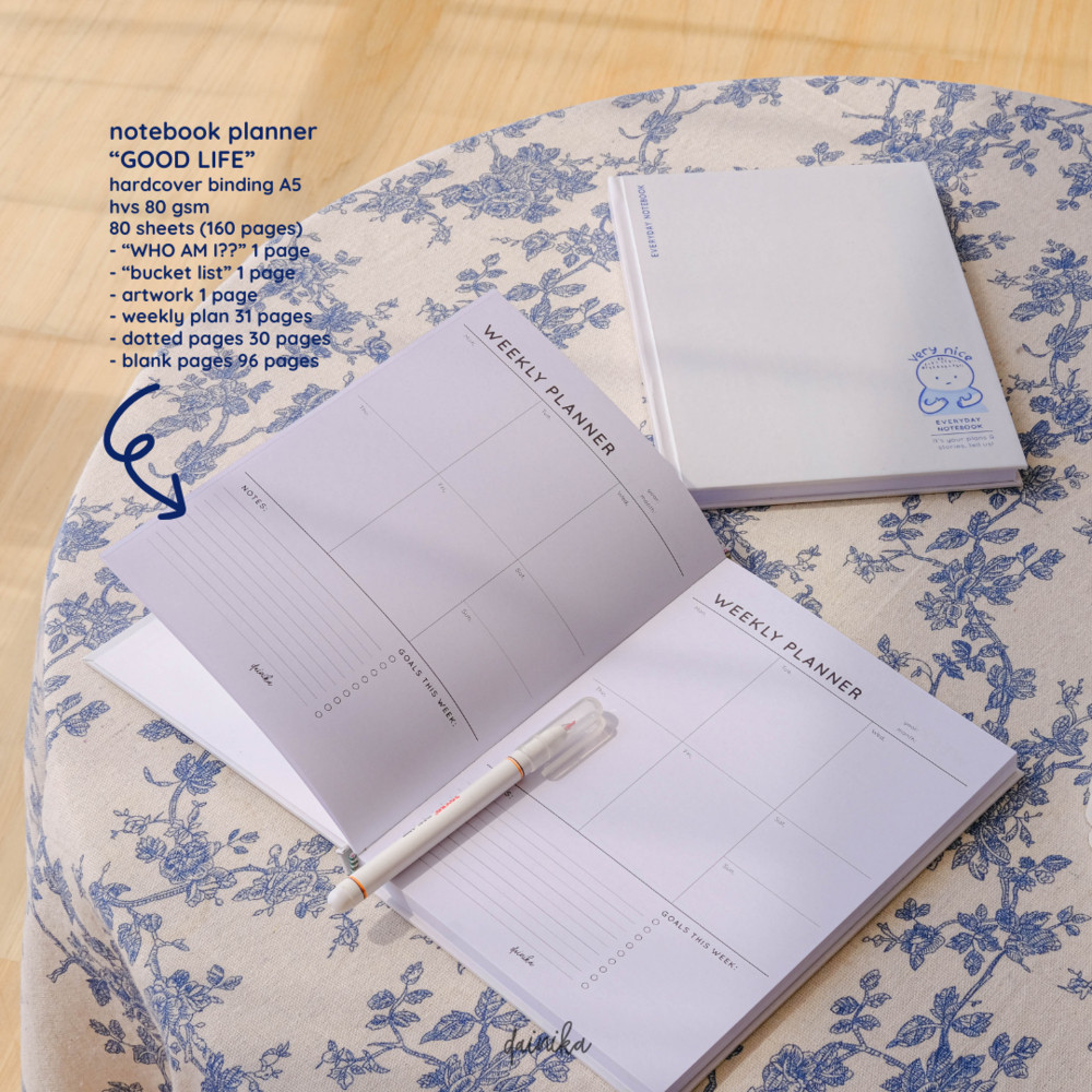 

DAINIKA STATIONERY Planner A5 / Buku Agenda