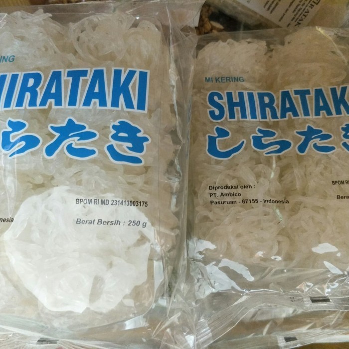 

Mie Kering Shirataki 250G 052