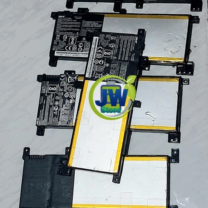 Baru Baterai laptop bekas baterai polimer perbatang isi 2 cell baterai