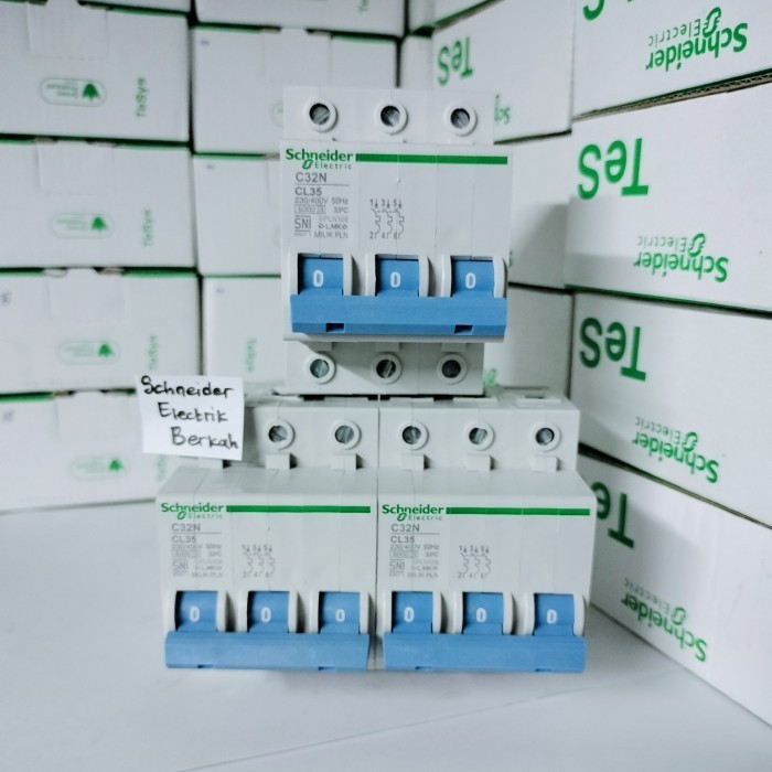 Terbaru Mcb Pln 3Phase 35A Schneider Ori Promo Terlaris