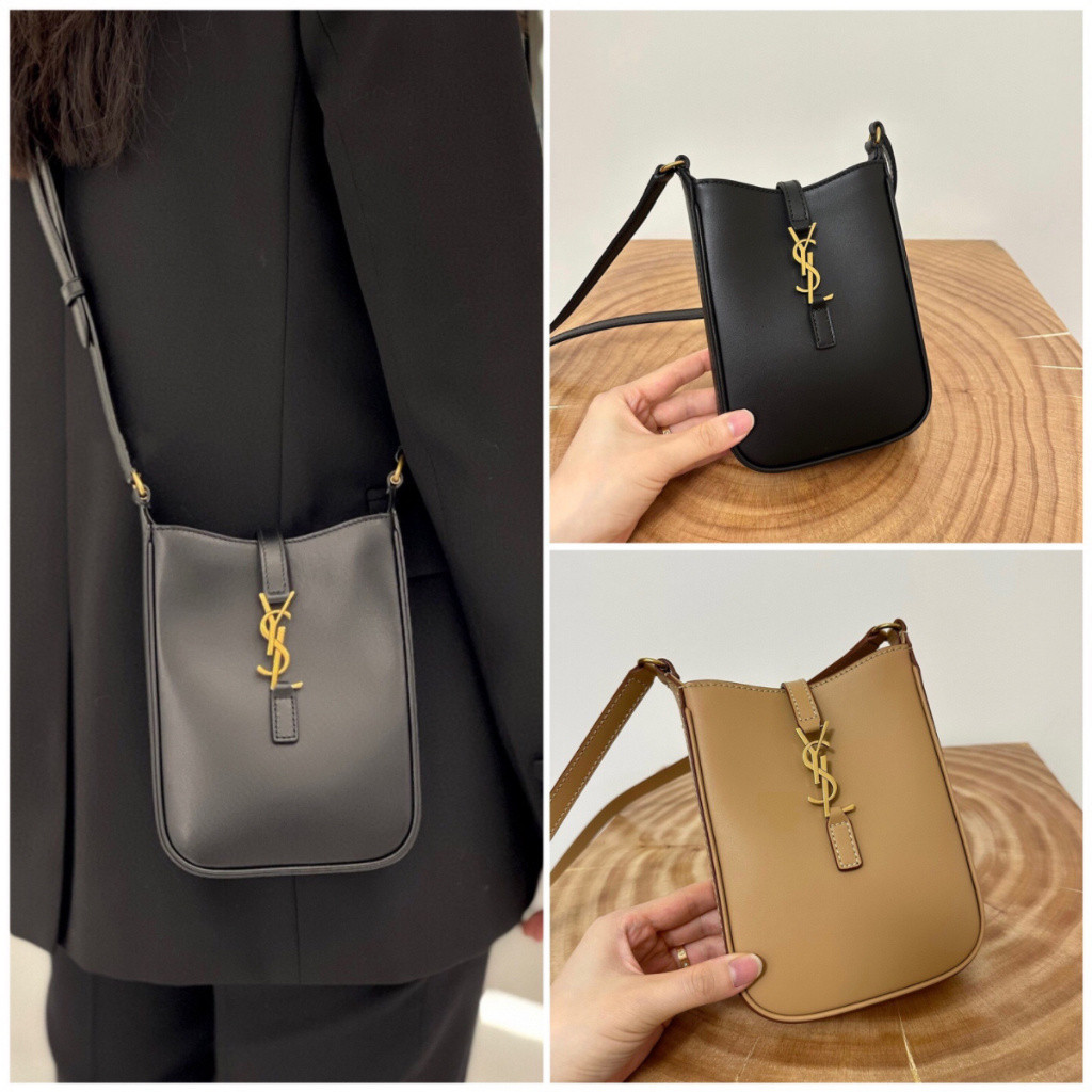 Pre order YSL Hobo mini kulit tas handphone tas slempang sling bag size​13*20cm