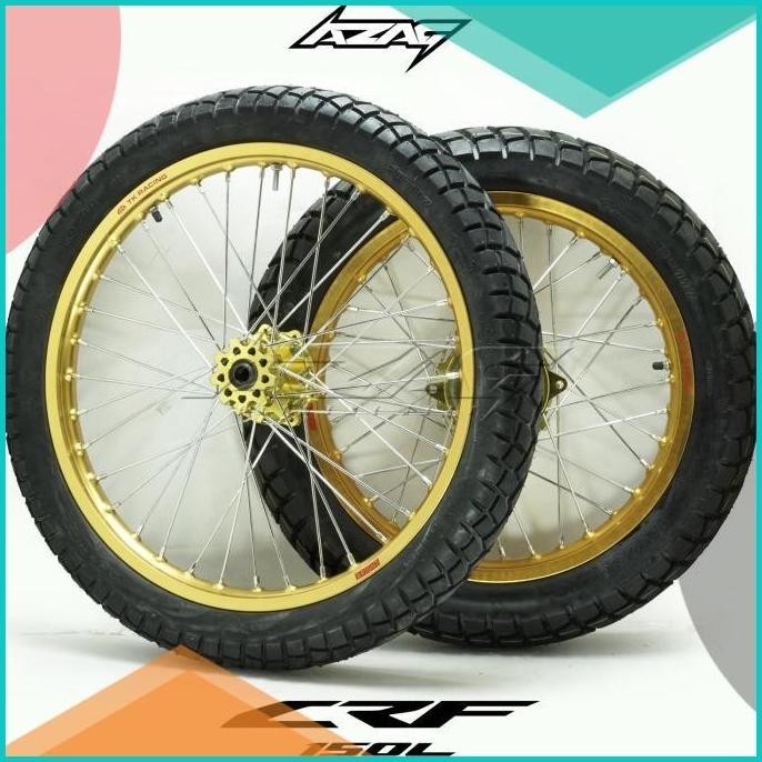 ban set honda crf gold series ring 18 21 modif semi trail supermoto 16