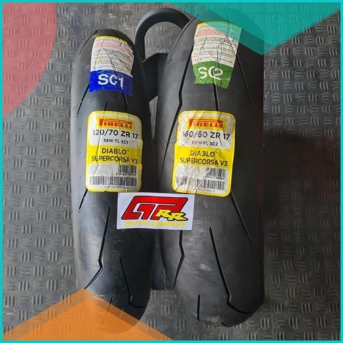 Ban Pirelli Diablo Supercorsa V3 120 & 160 CBR 250RR 250 RR R25 MT25 1