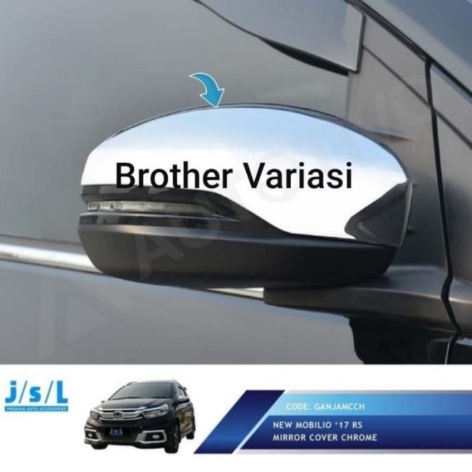 MOBILIO 2017 COVER KACA SPION MIRROR COVER CHROME AKSESORIS MOBILIO
