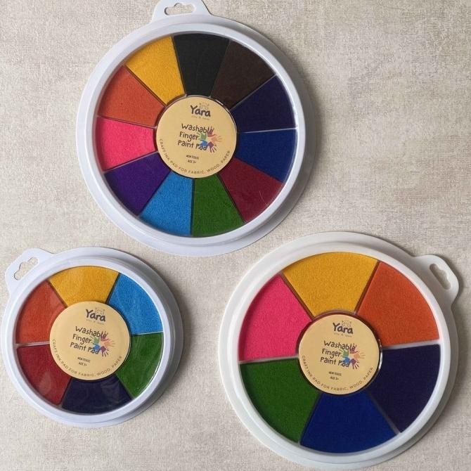 

Termurah Yara Jumbo Washable Stamp Pad Hand Paint For Craft Cap Jari Tangan Big Sale