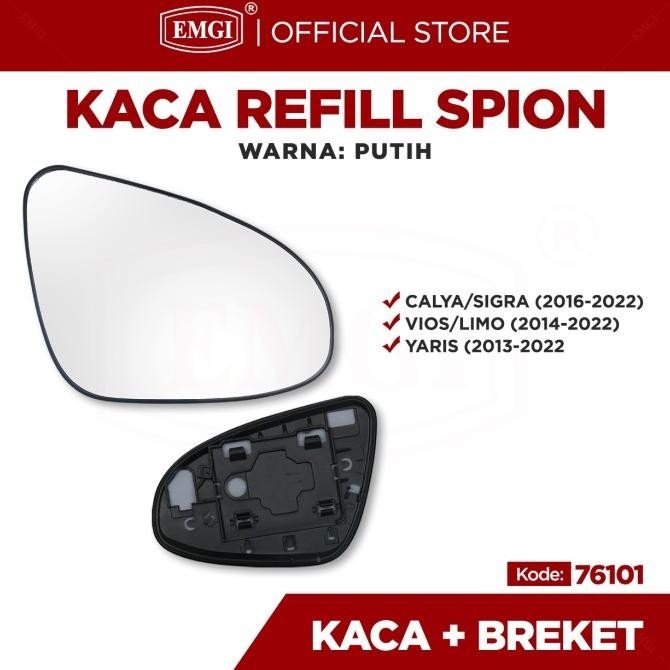 Kaca Spion Refill - Spion Mobil Calya / Sigra / Vios / Limo / Yaris