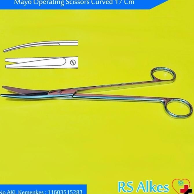 

Diskon Besar Gunting Mayo Bengkok 23 17 14 Cm Mayo Scissors Curved Gunting Iud Mayo Diskom