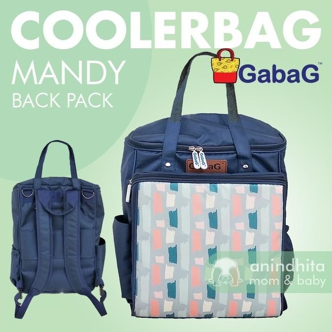 Gabag Mandy Coolerbag Backpack Tas Asi Ransel Insulation Thermal Bag