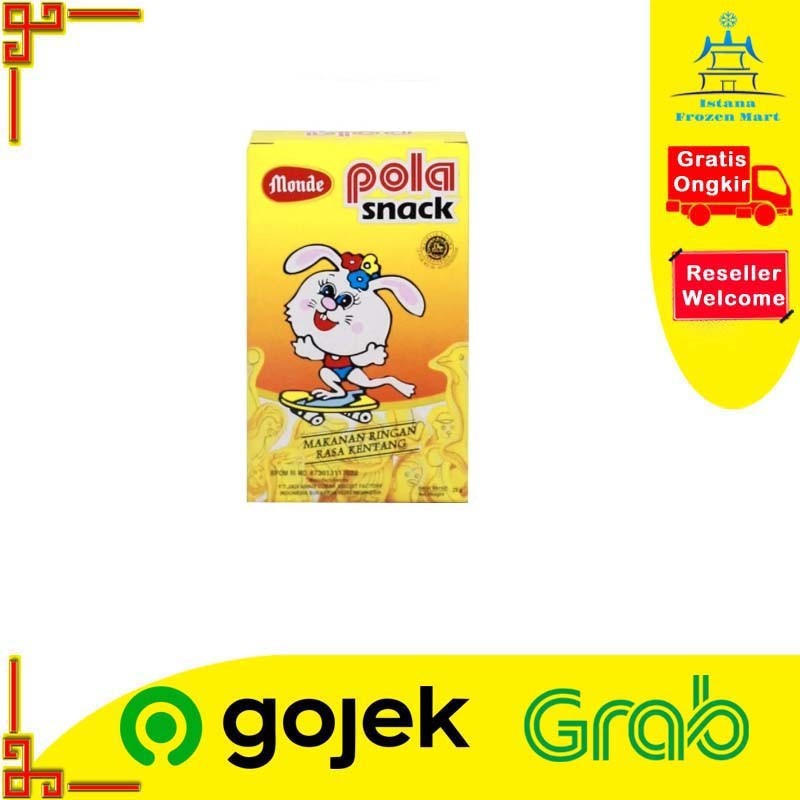 

Pola Snack MONDE Biskuit Bayi 25 GR