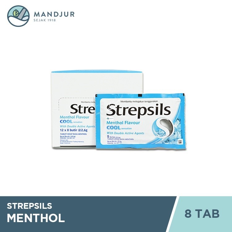 

Strepsils (Menthol Flavor) Sachet