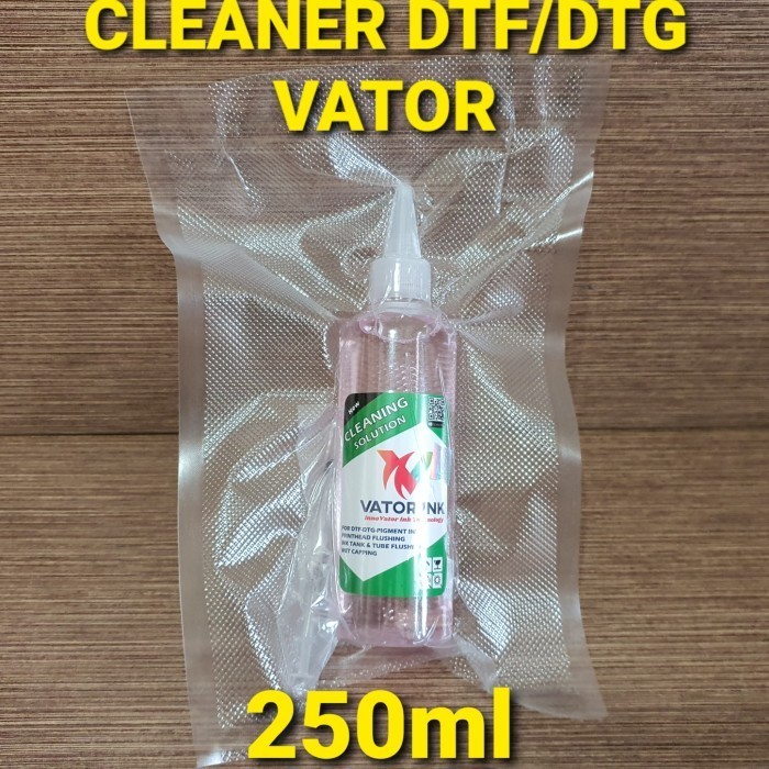 

Ready CLEANER PRINTER DTF DTG VATOR 250ml Premium Cleaning Solution